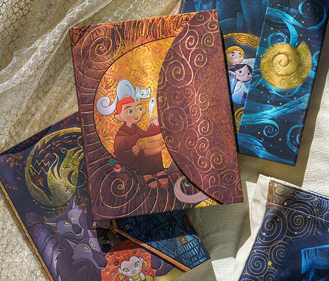 Celtic mythology and breathtaking animation come to life in a first-of-its-kind stationery collection created in partnership with Irish animation studio Cartoon Saloon.